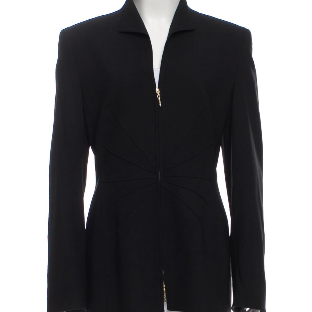 Escada Wool Structured Blazer - image 1